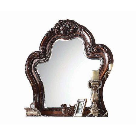 ACME Dresden Mirror Cherry Oak Finish