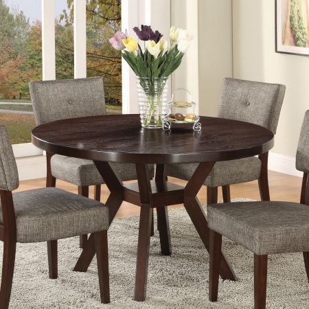 ACME Drake Dining Table Espresso Finish