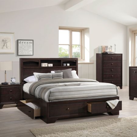 ACME Madison II Queen Bed Espresso Finish