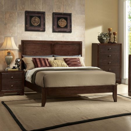 ACME Madison EK Bed Espresso Finish