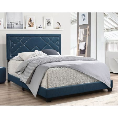 ACME Ishiko EK Bed Dark Teal Linen