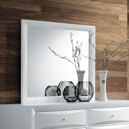 ACME Ireland Mirror White Finish