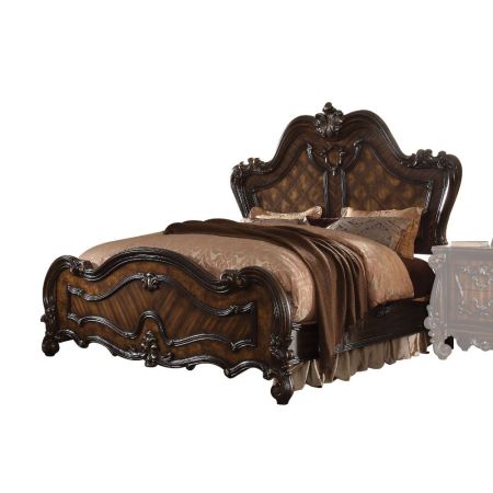 ACME Versailles Queen Bed Cherry Oak Finish