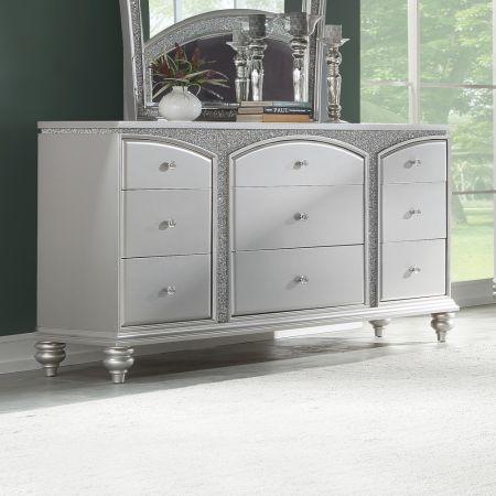 ACME Maverick Dresser Platinum Finish