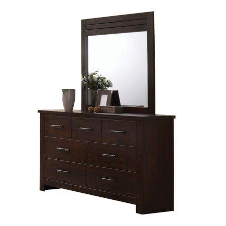 ACME Panang Mirror Mahogany Finish