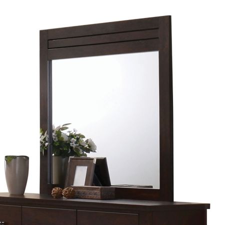 ACME Panang Mirror Mahogany Finish