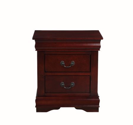 ACME Louis Philippe Nightstand Cherry Finish