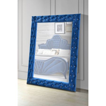 Dante Floor Mirror 24238 Blue By Acme Furniture