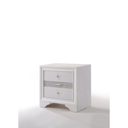 ACME Naima Nightstand White Finish