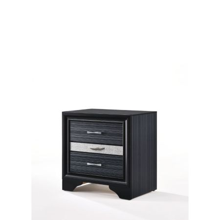 ACME Naima Nightstand Black Finish