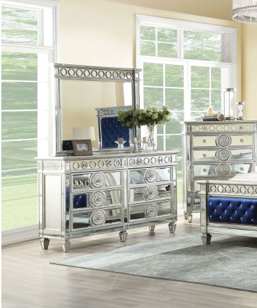 ACME Varian Dresser Mirrored