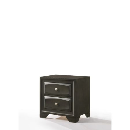 ACME Soteris Nightstand Antique Gray Finish