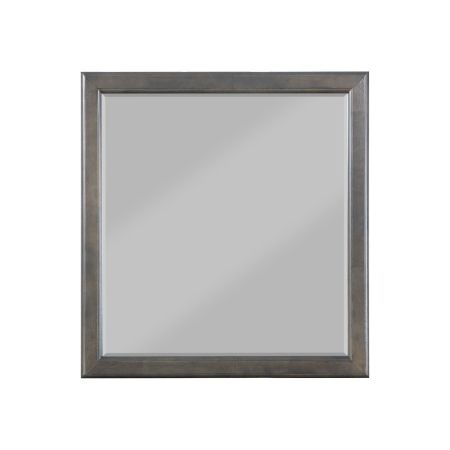 ACME Louis Philippe Mirror Dark Gray Finish