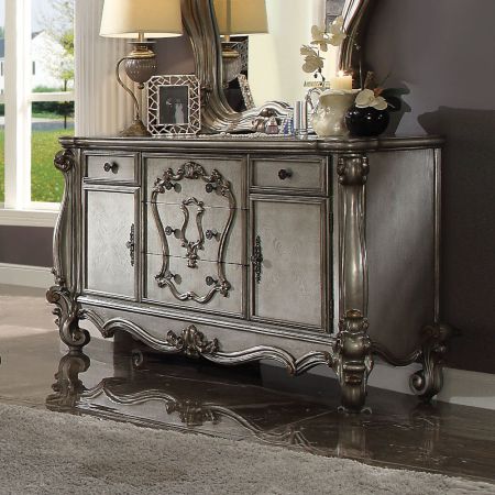 Versailles Dresser 26845 Platinum By Acme Furniture