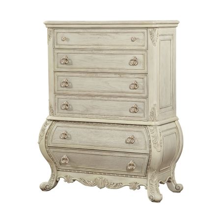 ACME Ragenardus Chest Antique White Finish