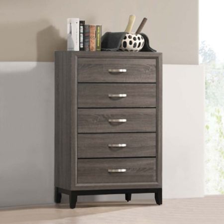 ACME Valdemar Chest Weathered Gray Finish