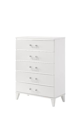 ACME Chelsie Chest White Finish