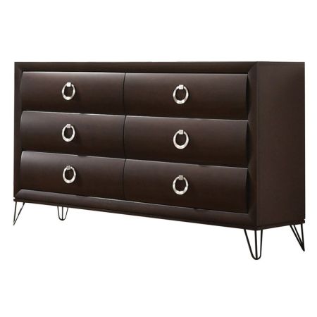 Tablita Dresser 27465 Merlot By Acme Furniture