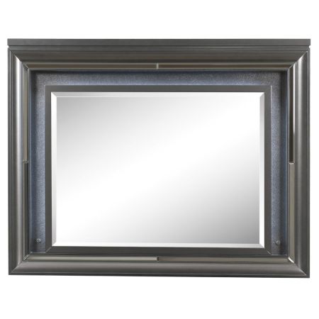 Sawyer Mirror 27974 Gray By Acme Furniture