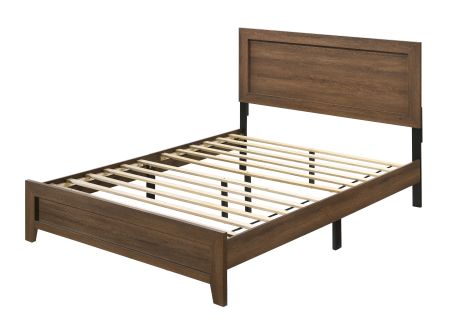 ACME Miquell EK Bed Oak Finish