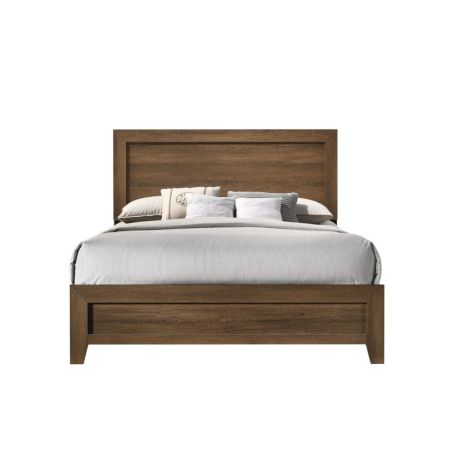 ACME Miquell Queen Bed Oak Finish