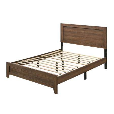 ACME Miquell Queen Bed Oak Finish