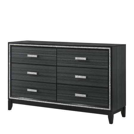 ACME Haiden Dresser Weathered Black Finish