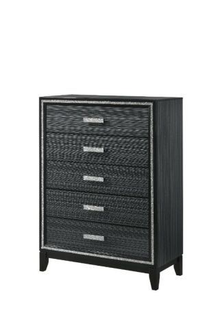 ACME Haiden Chest Weathered Black Finish