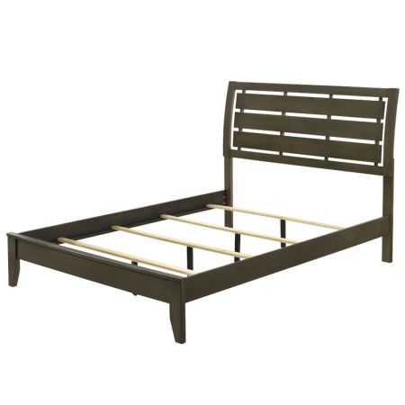 ACME Ilana EK Bed Gray Finish