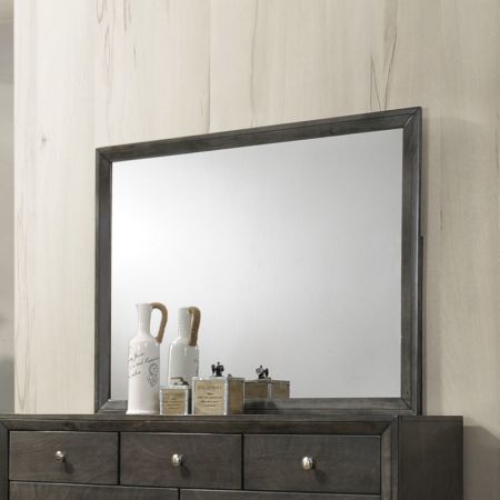 ACME Ilana Mirror Gray Finish