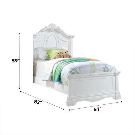 ACME Estrella Full Bed White Finish