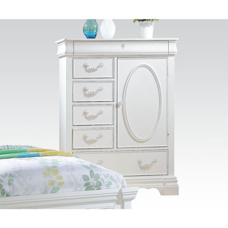 ACME Estrella Chest White Finish