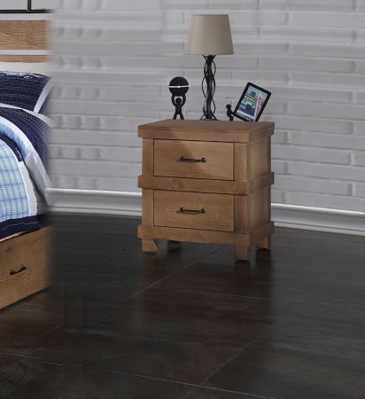 ACME Adams Nightstand Antique Oak Finish