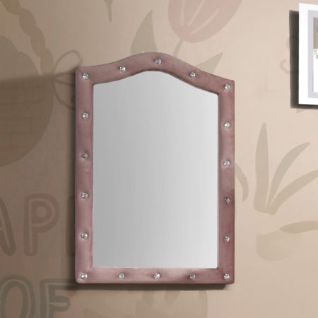 Reggie Mirror 30824 Pink By Acme Furniture