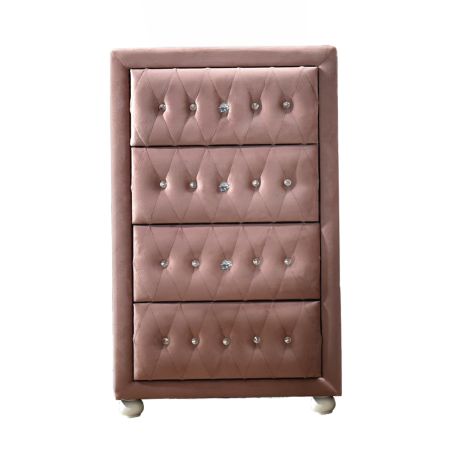 Reggie Youth Chest 30826 Pink By Acme Furniture