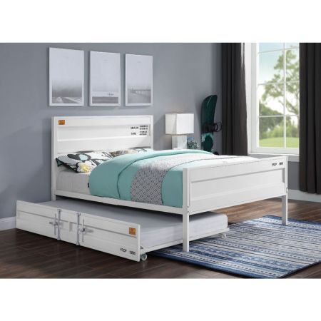 ACME Cargo Full Bed White Finish