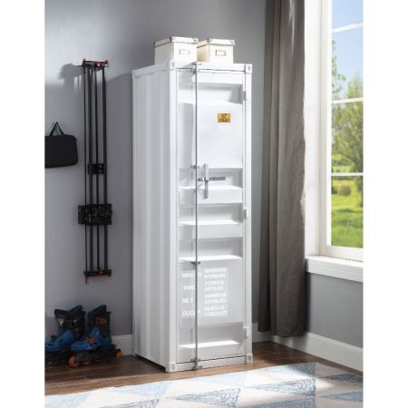 ACME Cargo Wardrobe White Finish