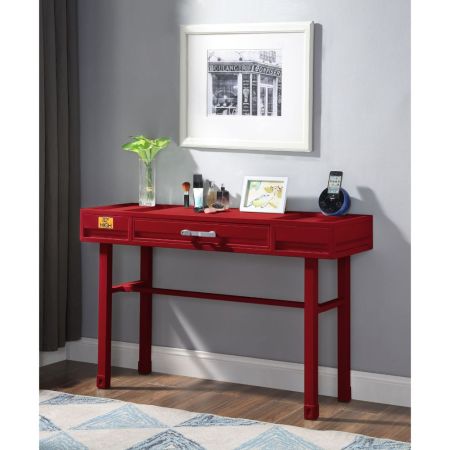 ACME Cargo Vanity Desk Red Finish