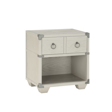 ACME Orchest Nightstand Gray Finish