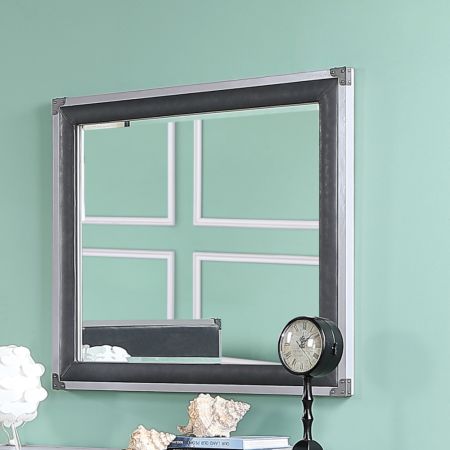 ACME Orchest Mirror Gray Finish