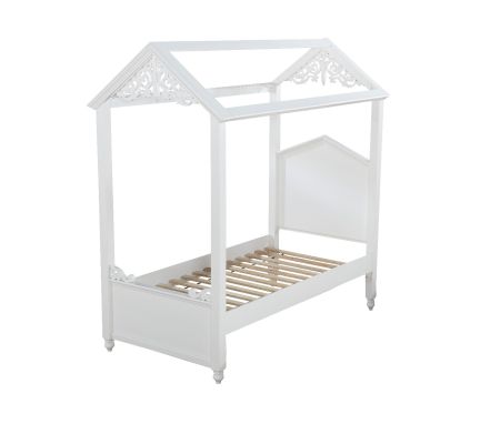 ACME Rapunzel Full Bed White Finish