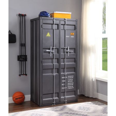 ACME Cargo Wardrobe Gunmetal Finish