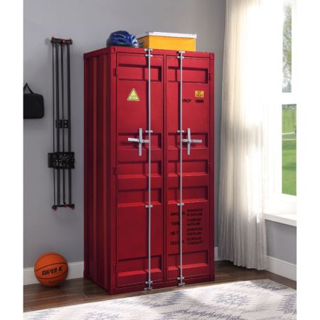 ACME Cargo Wardrobe Red Finish