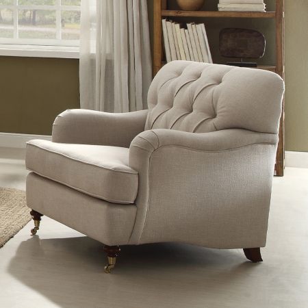 ACME Alianza Chair Beige Fabric