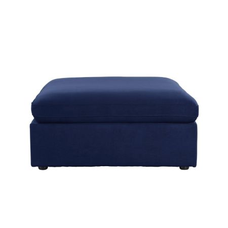 Crosby Ottoman 56037 Blue By Acme Furniture