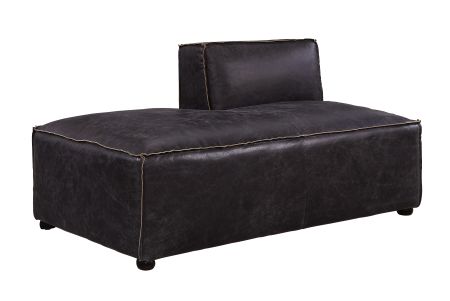 ACME Birdie Modular - Chaise Antique Slate Top Grain Leather