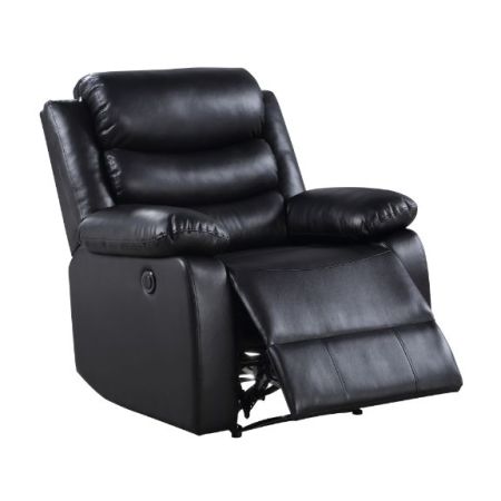 ACME Eilbra Power Motion Recliner Black Synthetic Leather