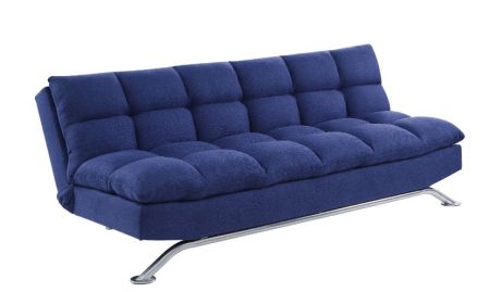 ACME Petokea Adjustable Sofa Blue Fabric