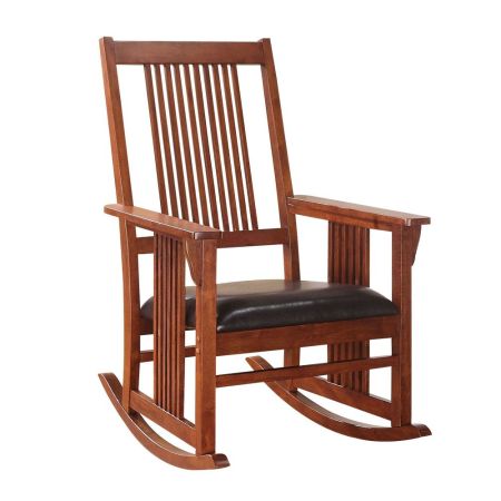 ACME Kloris Rocking Chair Tobacco Finish