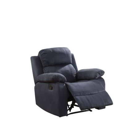 ACME Parklon Motion Recliner Blue Microfiber